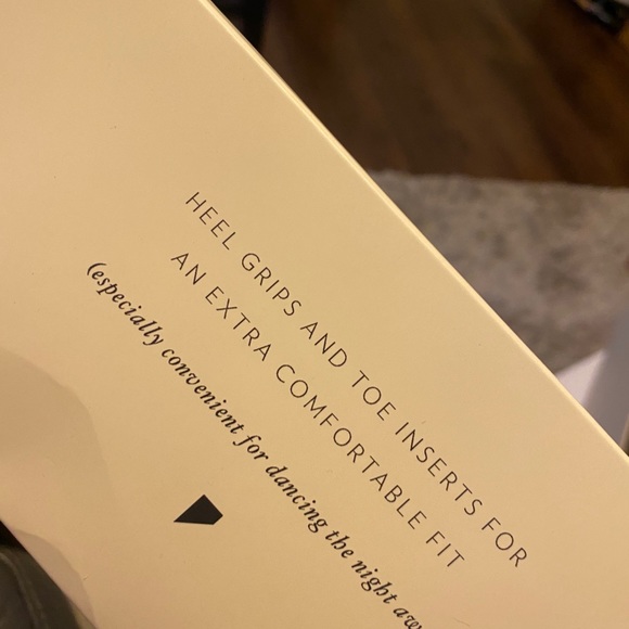 Shoes of Prey Black Croc Peep Toe Block Heel - Picture 13 of 13